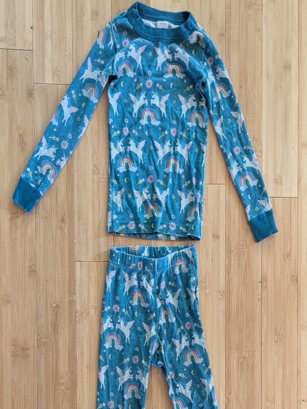 Hanna Andersson unicorn pajamas - size 5